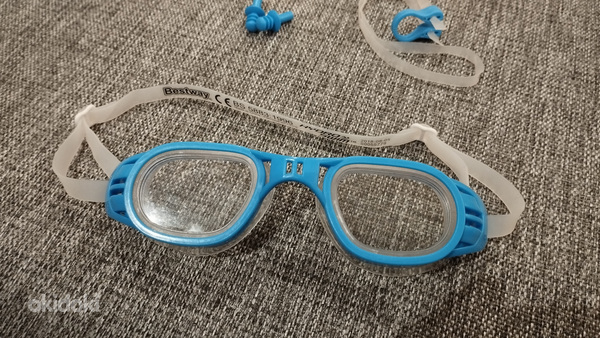 Ujumiseks prillid, ninaklamber ja kõrvatropid (foto #1)