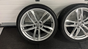 20" Audi originaal valuveljed 5x112 + rehvid 255/35/20 (2 foto / 6)