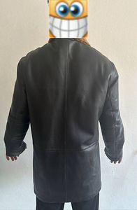 Meeste nahast lambanahast mantel L/XL (4 foto / 4)