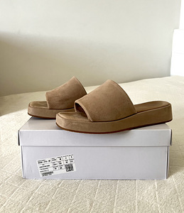 (NEW) &OtherStories leather slides, size 39 (5 foto / 8)