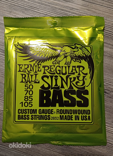 Ernie Ball, basskitarri keeled.