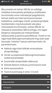 Bituumenkrunt 20kg uus (3 foto / 3)