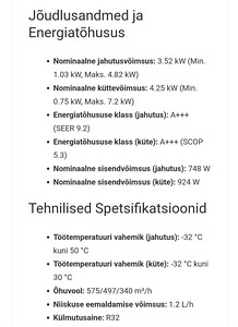 Õhksoojuspump Vivax Y Design ( UUS pakendis ) sise ja välis (5 foto / 5)