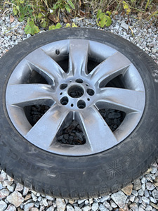 X5 BMW 245/55/19 STAR SPOKE 251 Continental Ice Contact 2 (1 foto / 3)