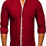 !СКИДКА! Красная элегантная рубашка с длинными рукавами (фото #3)