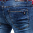!СКИДКА! Синие модные джинсы с поясом, 29S (фото #3)