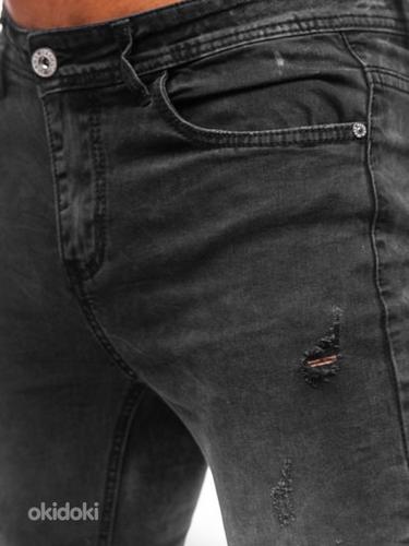 Мужские джинсы черного цвета, 33L (фото #4)