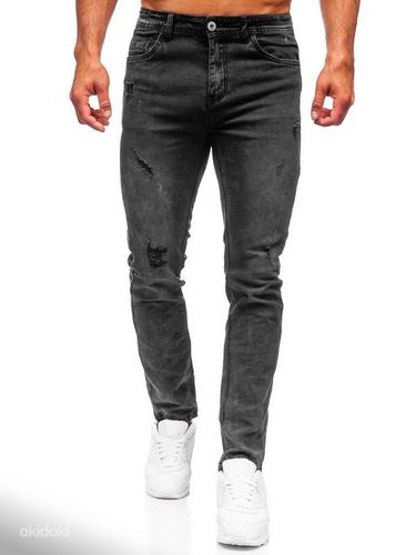 Мужские джинсы черного цвета, 33L (фото #5)