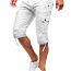 Белые летние брюки с поясом (фото #2)