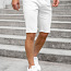 !СКИДКА! Короткие белые джинсы (фото #2)