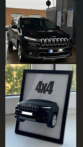 3D plakat teie autoga (1 foto / 3)