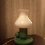 Оригинальная деревянная настольная лампа (фото #2)