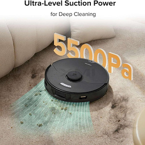 ROBOROCK S7 MAX ULTRA РОБОТ-ПЫЛЕСОС WET&DRY ЧЕРНЫЙ 5500PA (3 фото из 5)