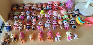 LOL dollhouse+50 dolls (2 valokuva sivusta 2)