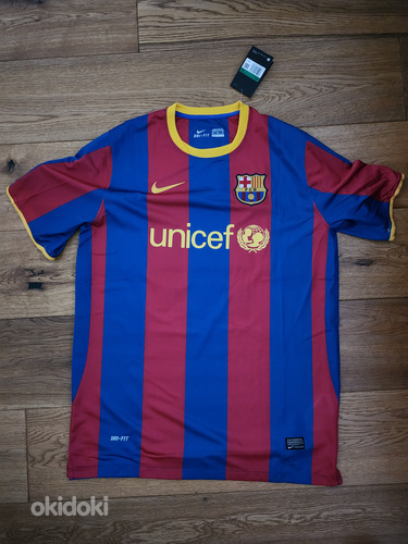 Футболка Месси FC Barcelona 10/11 (фото #2)