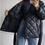 Padded quilted belted warm coat jacket kimono (foto #2)