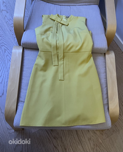 Платье жёлтое М (фото #3)
