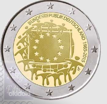 2 eurot Saksamaa 2015 – 30 aastat Euroopa lipp