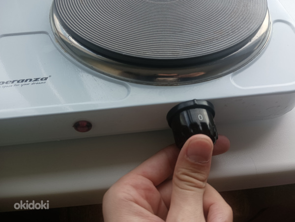 Электроплита дисковая 2 конфорки мощная электрическая плита (фото #1)