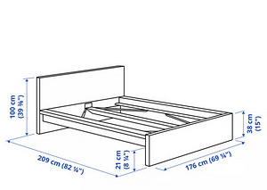 IKEA voodi (6 foto / 8)