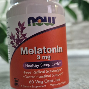NOW Foods, melatoniin, 3 mg, 60 kapslit