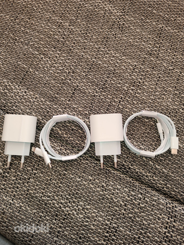 Кабель USB-C Lightning 2 м+ Адаптер для iPhone/iPad, зарядно (фото #1)