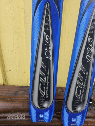 Горные лыжи rossignol 170 см + лыжные палки (фото #2)