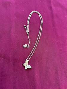 Butterfly necklace - Silver S925 (2 foto / 2)
