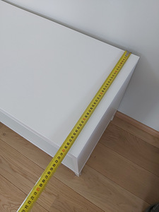 Telerialus kapp valge 120x40x50 cm (6 foto / 7)