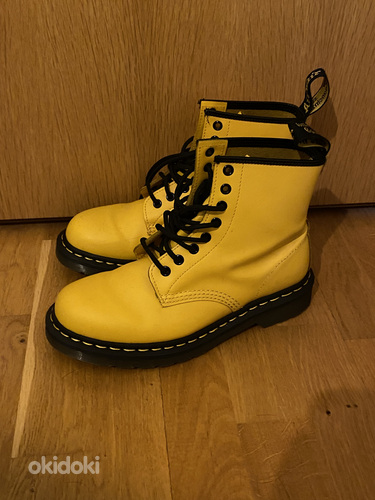 Желтые ботинки Dr.Martens (фото #1)