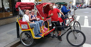 Tesla-Bike, Jalgrattatakso Rickshaw (4 foto / 4)