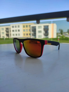 Новые поляризационные солнцезащитные очки с оранжевыми линзами