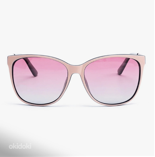 Новые поляризационные розовые солнцезащитные очки с фильтром UV400 (фото #2)