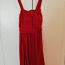Праздничное красное платье S/ (XS-S) 34/36 (фото #1)