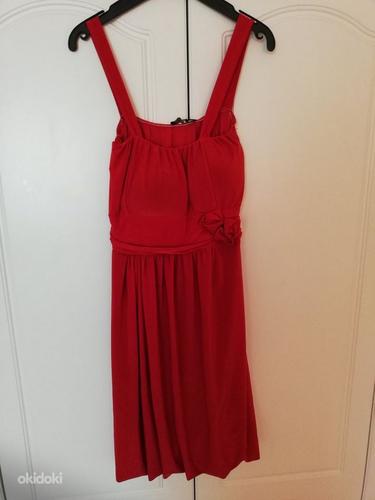 Праздничное красное платье S/ (XS-S) 34/36 (фото #1)