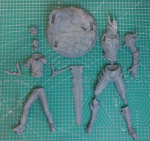 Kohandatud printimine 3D-fotopolümeerprinteril, 8K eraldusvõ (2 foto / 5)