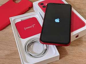 iPhone 11 PUNANE ( Ideaalses korras) (3 foto / 6)