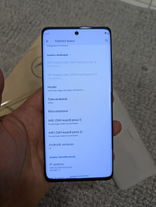 Motorola Edge 30 Fusion (8/128 Gb) Nagu UUS (9 foto / 9)