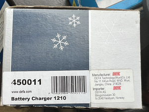 BATTERY CHARGER DEFA MULTICHARGER 10A 1210 (2 foto / 2)