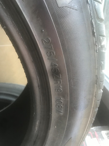 Продам резину UNIGLORY 275/45 R19 (2 фото из 3)