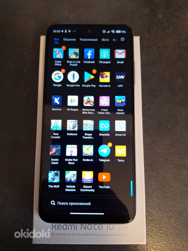 Xiaomi Note 10 5G 4/64 телефон смартфон (фото #6)
