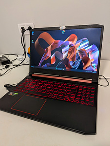 Acer Nitro 5 mänguri sülearvuti GTX 1650 Ryzen 5 mänguri sülearvuti (1 foto / 10)