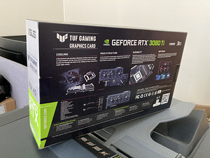 Видеокарта ASUS TUF RTX3080ti 12 ГБ НОВАЯ, гарантия (2 фото из 2)