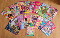 Raamat 20tk Laste Barbie Princess värvi kleeps nuputamis