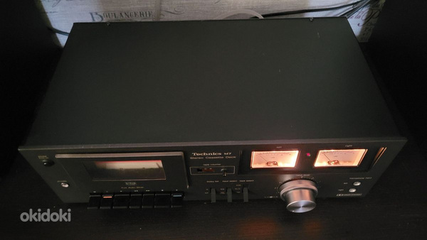TECHNICS RS-M7 HiFi кассетная дека стерео VU meter retro (фото #2)