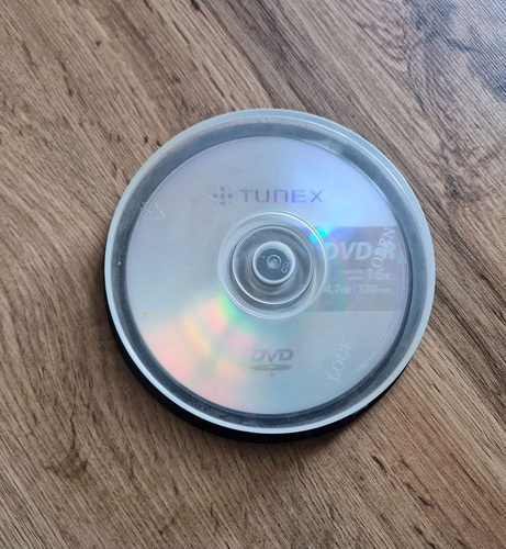 DVD+R диск болванка 5шт Tunex 4,7GB 120min 16× торт упаковк