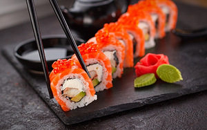 Müügil tegutsev sushi baar. (1 foto / 1)