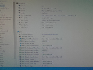 Arvuti MSI. 2ТB HDD,GTX960 4GB, Core-i5 6400, CPU 8GB (8 foto / 10)