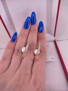 Серьги из нетемнеющего, гипоаллергенного металла (7 фото из 10)