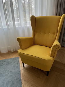 Tugitool STRANDMON IKEA kollane (1 foto / 1)
